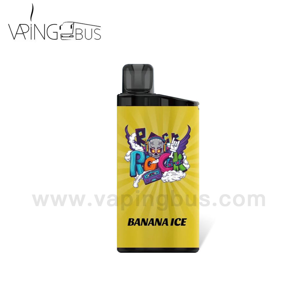 IGET Bar Disposable Vape 3500 Puffs Banana Ice Vapingbus