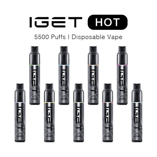 IGET Hot 5500 Puffs: A Fusion of Elegance and Efficiency in Vaping