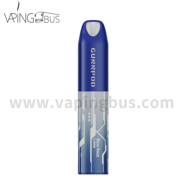 GUNNPOD LUME Disposable Vape 5000 Puffs -   Blue Razz Lime