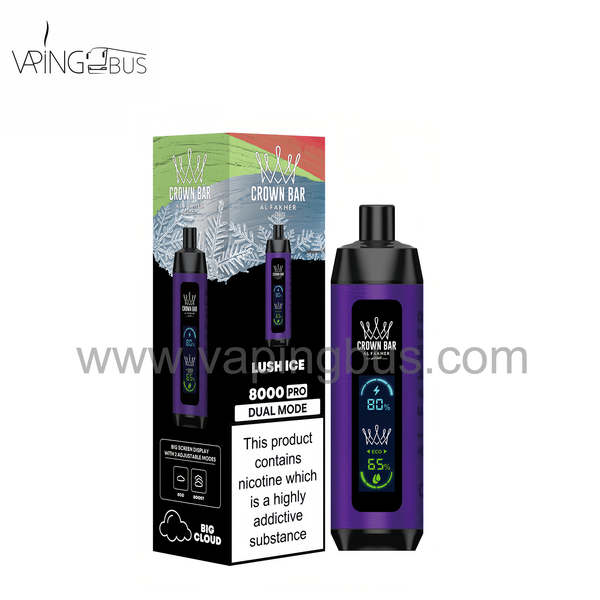 AL FAKHER CROWN BAR SHISHA-LUSH ICE Shisha