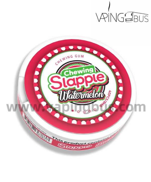 Slapple Chewing Gum-Watermelon（40 pcs）