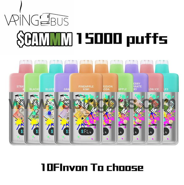 Any 10 x Scam 15000 Puffs Bundle