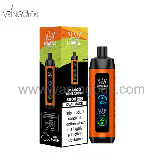 AL FAKHER CROWN BAR SHISHA-MANGO PINEAPPLE Shisha