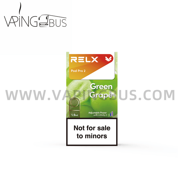 RELX Pod Pro 2 - Green Grape - Vapingbus