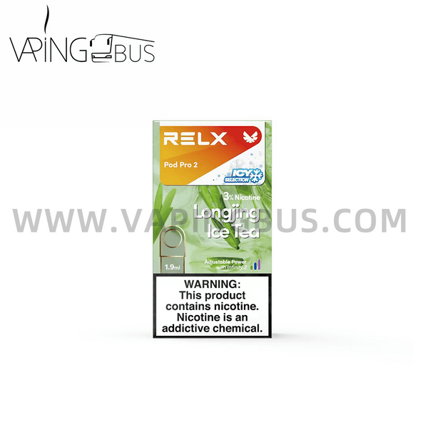 RELX Pod Pro 2 - Longjing Ice Tea - Vapingbus