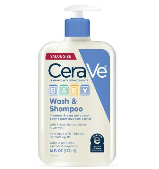 CeraVe Baby Wash Shampoo 473ml