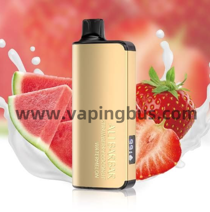 Alibarbar 9000 Puffs-Strawberry Coconut Watermelon