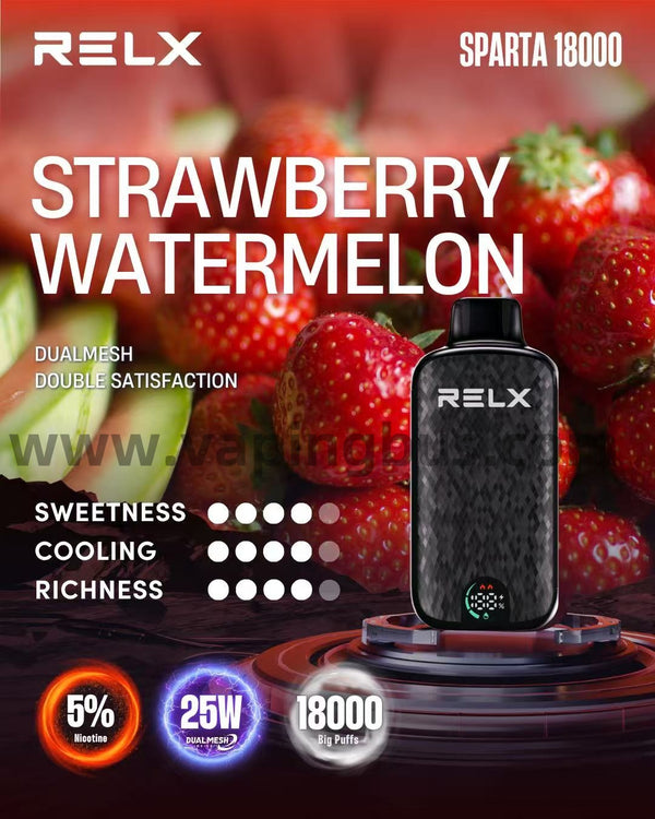 Relx SPARTA 18000 Puffs-Strawberry Watermelon