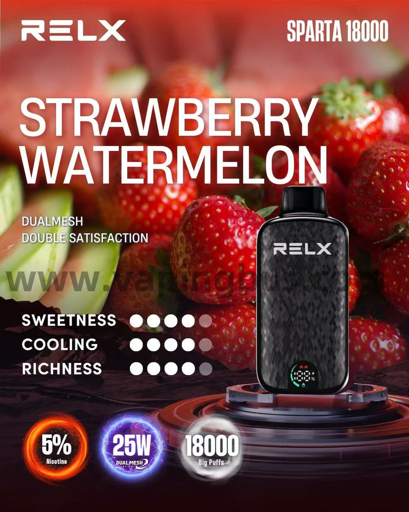 Relx SPARTA 18000 Puffs-Strawberry Watermelon