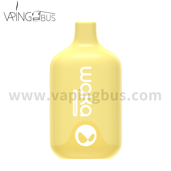 WAKA Smash Disposable Vape 6000 Puffs - Mango Orange