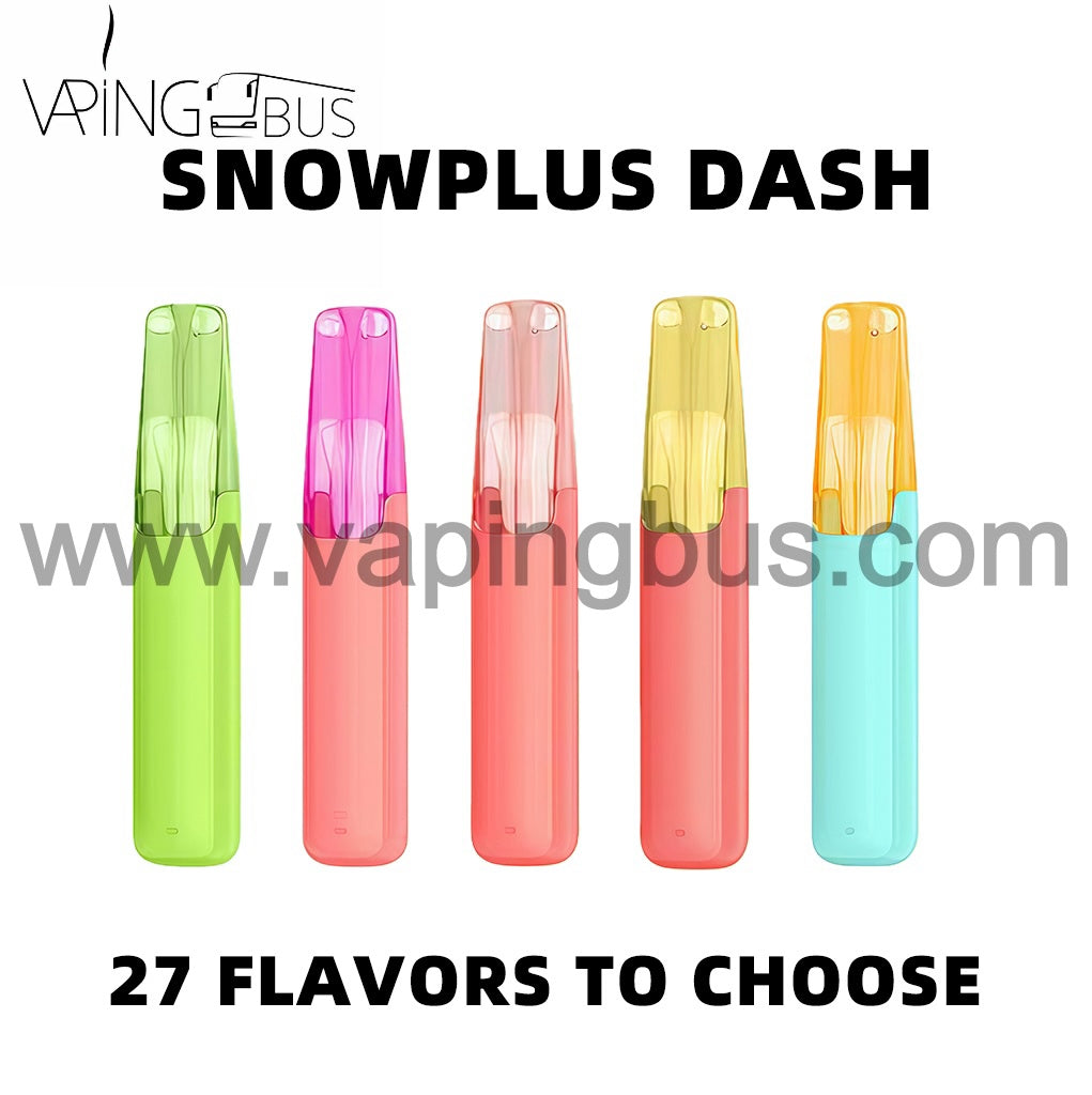 5 x Snowplus Dash(Pick your own flavor）