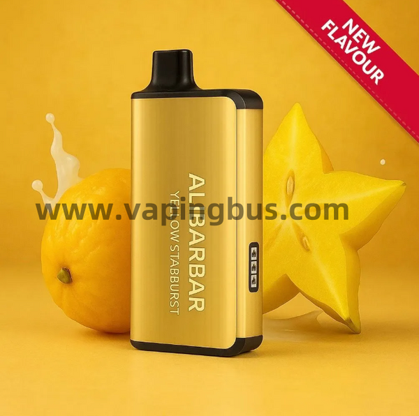 Alibarbar 9000 Puffs-Yellow Staburst