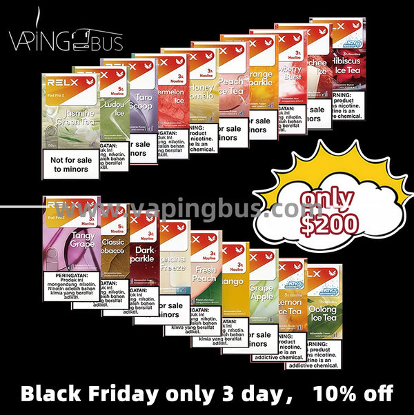 20x RELX Pro 2 Pod Of Bundle