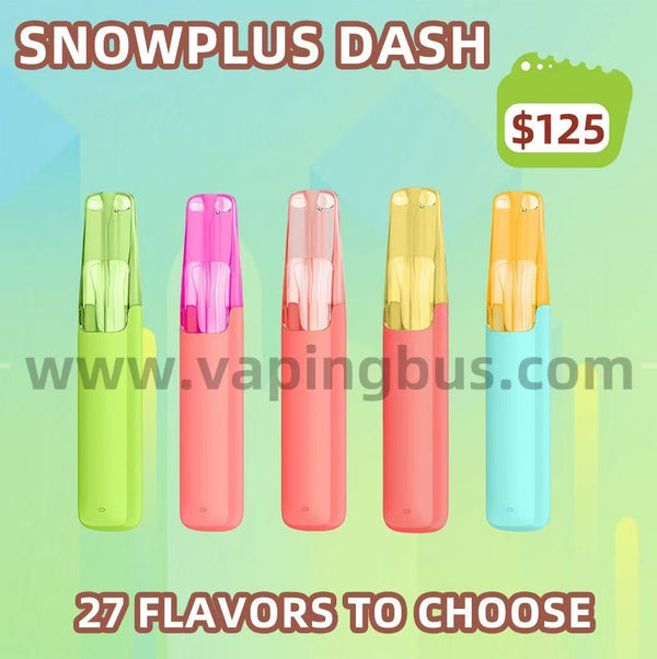 5 x Snowplus Dash(Pick your own flavor）