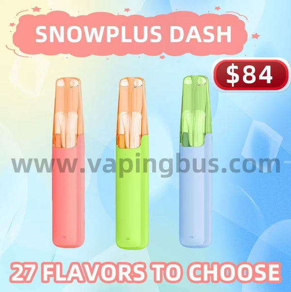 3 x Snowplus Dash（Pick your own flavors）
