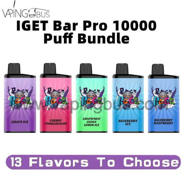 5 x IGET Bar Pro10000 Puffs Bundle