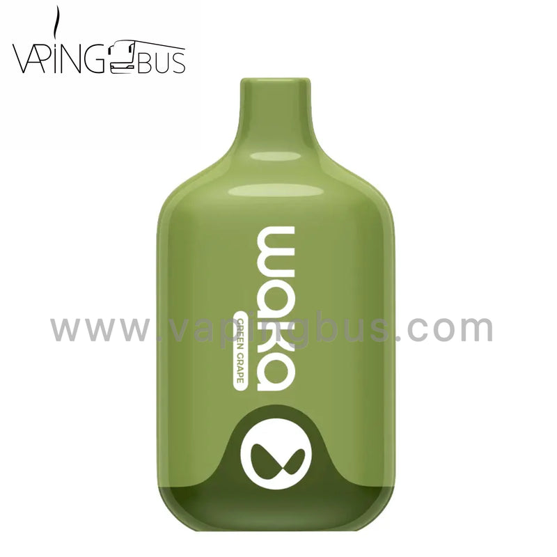 WAKA Smash Disposable Vape 6000 Puffs - Green Grape