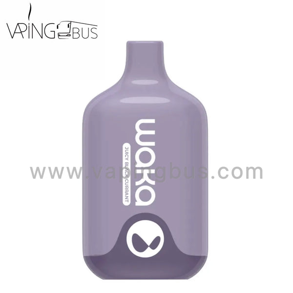 WAKA Smash Disposable Vape 6000 Puffs - Juicy Black Currant