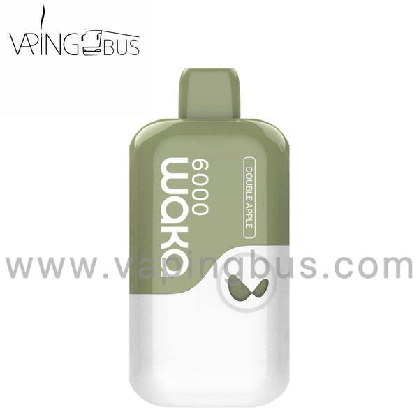 WAKA soMatch Disposable Vape 6000 Puffs - Double Apple