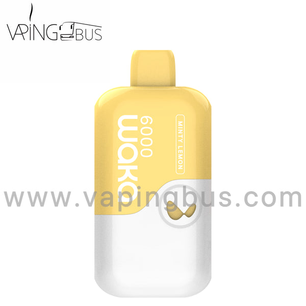 WAKA soMatch Disposable Vape 6000 Puffs - Minty Lemon