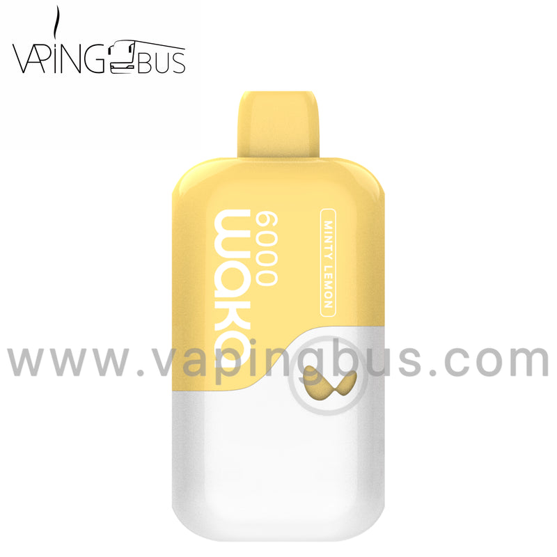 WAKA soMatch Disposable Vape 6000 Puffs - Minty Lemon