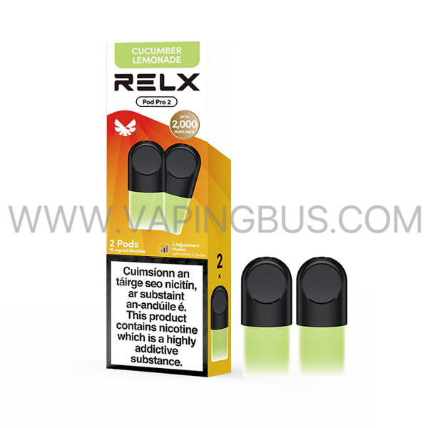RELX Pod Pro 2 - Cucumber Lemonade（2 packs)