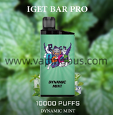 Iget Bar Pro Disposal Vape 10000 Puffs