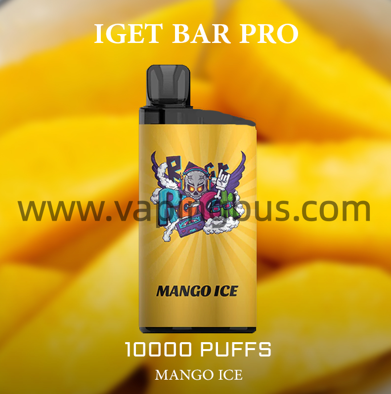 IGET Bar Pro Disposable Vape 10000 Puffs - Mango Ice