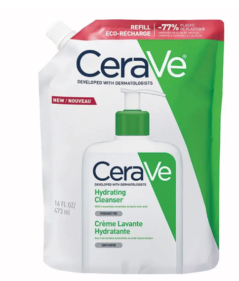 CeraVe Hydrating Cleanser Eco-Recharge Refill 473ml