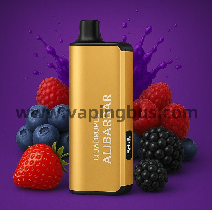 Alibarbar 9000 Puffs-Quadruple Berry