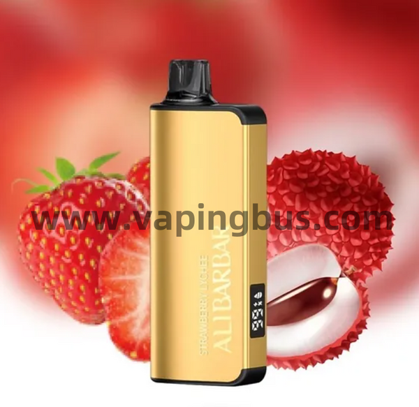 Alibarbar 9000 Puffs-Strawberry Lychee