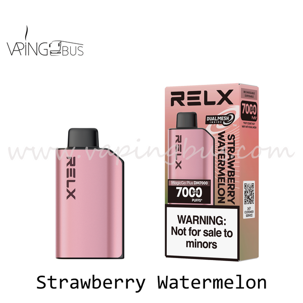 RELX MagicGo Plus Disposable Vape 7000 Puffs - Strawberry Watermelon