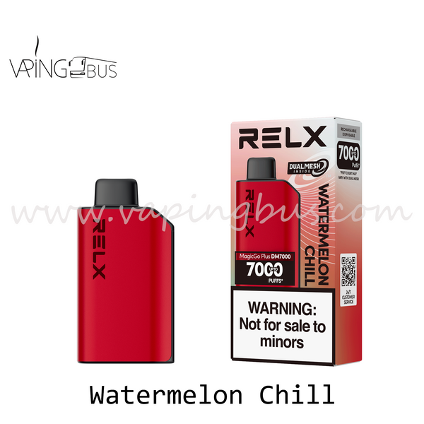RELX MagicGo Plus Disposable Vape 7000 Puffs - Watermelon Chill